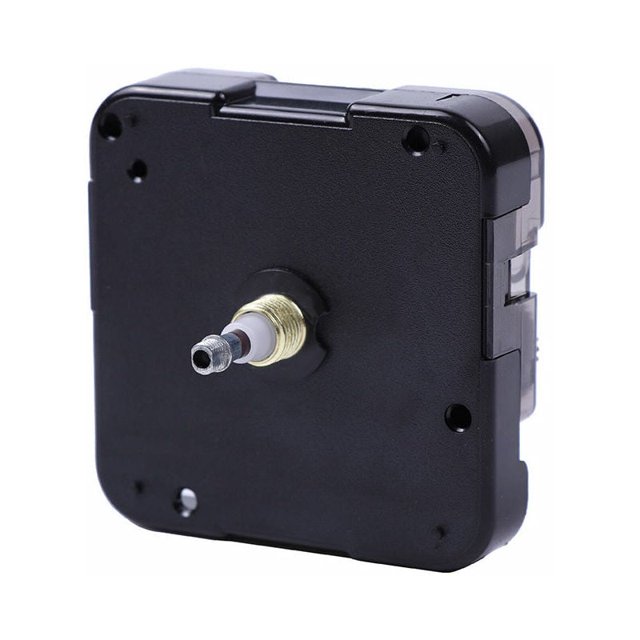 Mecanismo de reloj de cuarzo con pilas, piezas de reparación de movimiento de reloj de pared DIY