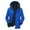 Blue, variant on Jacenvly Rain Jacket Men Waterproof Windproof Removable Hood Zip Pocket Men'S Sport Coats Lightweight Warm Fashionable Casual Coats Hiking Mountain Ski Outdoor Sports Jacket
