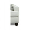 thumbnail image 6 of Southern Home Furnishings Max Pearl Polypropylene Sofa in White Finish, 6 of 7