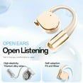 thumbnail image 6 of Clearance! Bluetooth Headphones Earbuds, InsCrazy Wireless Bluetooth Earphones Open End Non In Ear HD Call Digital Display Earphones, 6 of 8