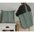 thumbnail image 5 of Soimoi Polyester Fleece Green Fabric By the Yard - 56 Inch Wide - Stripes - Timeless Appeal with Classic Stripes Printed Fabric, 5 of 6