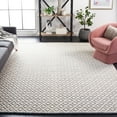 thumbnail image 3 of SAFAVIEH Vermont Thurstan Geometric Wool Area Rug, 9' x 12', Ivory/Blue, 3 of 9