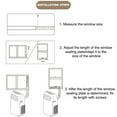 thumbnail image 1 of Sliding Door Air Conditioner Kit Sliding Door Air Conditioner Kit Portable Air Conditioner Window Vent Kit Adjustable Window Slide Kit Plate, 1 of 7