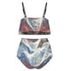 thumbnail image 4 of Traje de baño para mujer, conjunto de traje de baño con volantes para mujer, trajes de baño para mujer, conjuntos de bikini para mujer, trajes de baño de bikini para mujer, 4 of 5