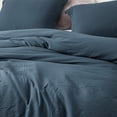thumbnail image 2 of Byourbed Natural Loft Twin XL Duvet Cover Set Nightfall Navy Twin XL Modern & Contemporary, 2 of 5
