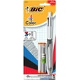 thumbnail image 1 of BIC 4-Color 3+1 Ballpoint Pen and Pencil, Medium Point (1.0 mm), 0.7mm Lead, Assorted Inks, 1 Count, 1 of 2