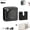 Black, variant on Retractable Indoor Outdoor Clothesline with Anti-Droop Design, Space-Saving Drying Line for Towels, Sheets & More, 15Ft Retractable Clothesline for Bathroom, Laundry Room, Balcony, RV