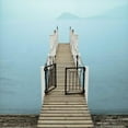 thumbnail image 3 of Blaustein, Alan 12x12 Black Modern Framed Museum Art Print Titled - Morning Harbor Launch, 3 of 5