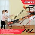 ESPN EZ Fold 2 Player Indoor Arcade Basketball Game for Adults and