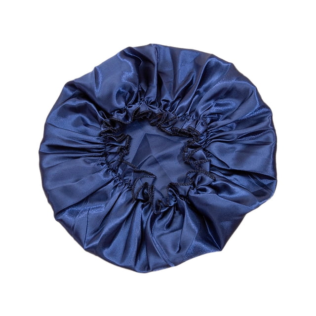 Bonnet pour Femmes en Satin Bonnet Bonnet de Sommeil Protection des Cheveux Bonnet de Sommeil pour Bleu