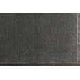 thumbnail image 6 of Hauteloom Hoyt Living Room, Bedroom Area Rug - Solid & Striped - Charcoal, Off White - 2' x 3', 6 of 11