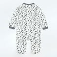 Lolmot Infant Newborn Baby Pajamas Soft Floral Baby Boy Clothes Long