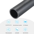 thumbnail image 3 of Uxcell Rigid Round Pipes High Impact for Water Pipe Crafts Cable Sleeve Dark Grey 31.6mm x 38mm, 3 of 6