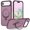 Claret, variant on Magnetic for iPhone Air Case [Compatible with Mag-safe] with Stand, [Military Grade Drop Protection] Shockproof Translucent Back Slim Protective