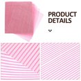 thumbnail image 3 of TEHAUX 100Ud Para Envolver Confitería Rosa Con Capas Anti Aceite Y Aluminio Para Uso En Fiestas, 3 of 8