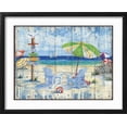 thumbnail image 2 of Art.com Beach Signs I Art Print by Paul Brent, Black Frame Wall Art, 21" x 17", 2 of 5