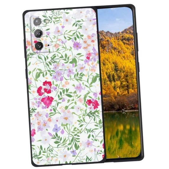 Flowers-6 Phone Case, Degined for Samsung Galaxy Note 20 5G Case Men Women, Flexible Silicone Shockproof Case for Samsung Galaxy Note 20 5G