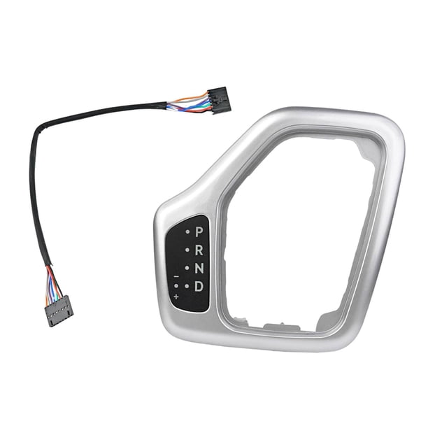 Bisel de palanca de cambios 5yd27xsaaa, fácil instalación, decoración, repuestos 5yd27LS5AA 68413957AA, accesorios para automóviles Plata