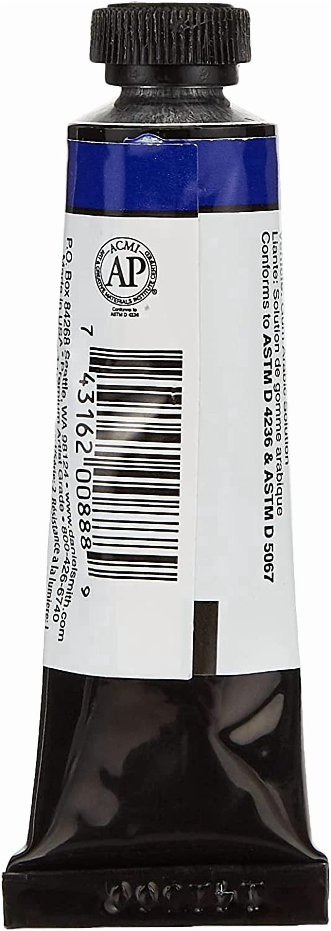 JJEAN-Daniel Smith Extra Fine Watercolor 15ml Paint Tube, French Ultramarine (284600034), 0.5 Fl Oz (Pack of 1)