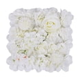 thumbnail image 1 of Flower Wall Panel Realistic Silk Flowers with Hydrangeas and Roses, 33X33Cm Wall Panel for Wedding Backdrop, Bridal Shower, Party and Home Decor, 1 of 7