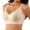 Beige, variant on Seamless Jelly Strip Side Support Non Padded Underwire Bra For Comfortable Lift,Bras for Women Beige L