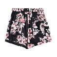 thumbnail image 6 of ERkkoi Summer Shorts For Women 2025 Running Shorts Fashion Comfy Drawstring Print Elastic Waist Pockets Sweat Shorts Women Athletic Shorts B XL, 6 of 6