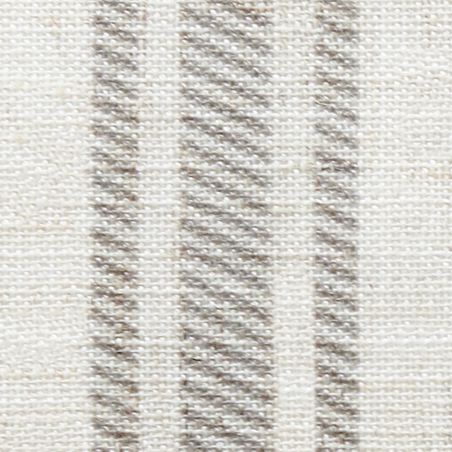 Twill Striped Gray on Beige