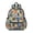 Geometric Multicolor Cat, variant on Geometric Multicolor Cat Blue Pattern Backpack for School, Cute School Bag with Adjustable Shoulder Straps and Padded Back, 13.4"x11"x4.7"
