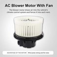 thumbnail image 2 of Calentador y ventilador de aire acondicionado para Cadillac Escalade, Chevy Silv, 2 of 9