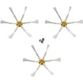 thumbnail image 1 of Paquete de 3 cepillos laterales mejorados compatibles con el kit de piezas de repuesto Roomba 500, 600 y 700, 1 of 3