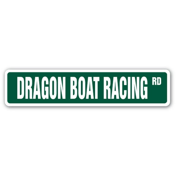 Dragon Boat Racing Street [3 Pack] of Vinyl Decal Stickers