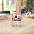 thumbnail image 2 of Hello Valentine’s Day Rottweiler Flower Crown Romantic Pink Floral 16oz Pint Beer Glass Mug Rottie Dog Lover Gifts Idea Beer Glasses Cup - 00031, 2 of 5