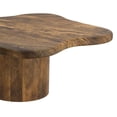 thumbnail image 2 of Pemberly Row Mid-Century Modern Solid Wood Large Coffee Table Walnut, 2 of 7