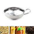 thumbnail image 4 of Entonnoir de Mise en Conserve pour la Cuisine, Entonnoir à Grand Ouverture Entonnoir Alimentaire en Acier Inoxydable, 4 of 9