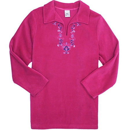 Women's Plus Embellished Johnny Collar Fleece