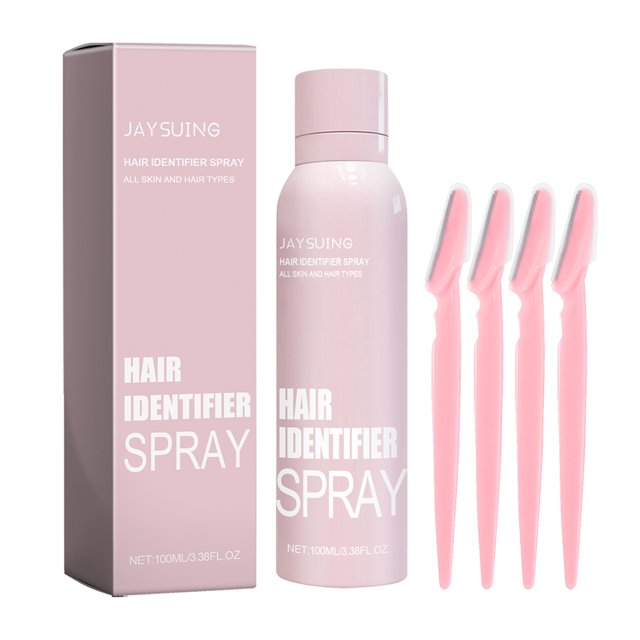 Spray Afeitar Rostro Identificador 100ml Con Maquinillas Útil para Mujeres