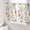 Multi, variant on Sheer Curtains 96 Inches Long 2 Panels Set for Living Room, Spring Flower Semi Sheer Curtains for Windows, Abstract Gradient Blue Purple Red Green Voile Window Treatments Rod Pocket Curtain