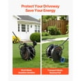 thumbnail image 4 of KFFKFF Rolling Lawn Core Aerator, 16.6-inch Roller with Anti-Clog Tines, Durable and Rust-Resistant Manual Tool for Loosening Compact Garden Soil and Enhancing Grass Growth, 4 of 9