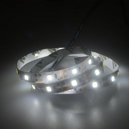 

5V 2835 60SMD/100CM White/Warm white/Blue LED Strip Light Bar TV