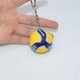 thumbnail image 1 of adames lindo llavero de voleibol deporte llavero pvc cuero voleibol moda coche llavero mini voleibol voleibol colgante llavero bola juguete para hombres mujeres bola titular de la llave anillo huangjie unisex, 1 of 2