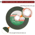thumbnail image 4 of 25uds Ruedas Corte 4.2" X 0.045" X 5/8" 80m/s para Metal Delgado Acero Inoxidable Rápido Limpio Disco Corte Ruedas Esmerilado para Amoladora Angular Verde, 4 of 7
