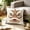 White, variant on Traditional Lions Head Decorative Pillow, Flock Material, Invisible Zipper, Indoor Outdoor Use Home Decor White