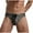 F_ Black, variant on UTSJKR Men's Quick Dry Swim Briefs Bikini Swimwear Sexy Color Block Low Rise Swimming Briefs with Adjustable Drawstring Black S