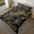 thumbnail image 3 of Lotusprinthandmade Personalized Couple From Our First Kiss Till Our Last Breath Bedding Set (Made in Vietnam) (104x88), Cozy And Stylish Love-Inspired Comforter, 3 of 5