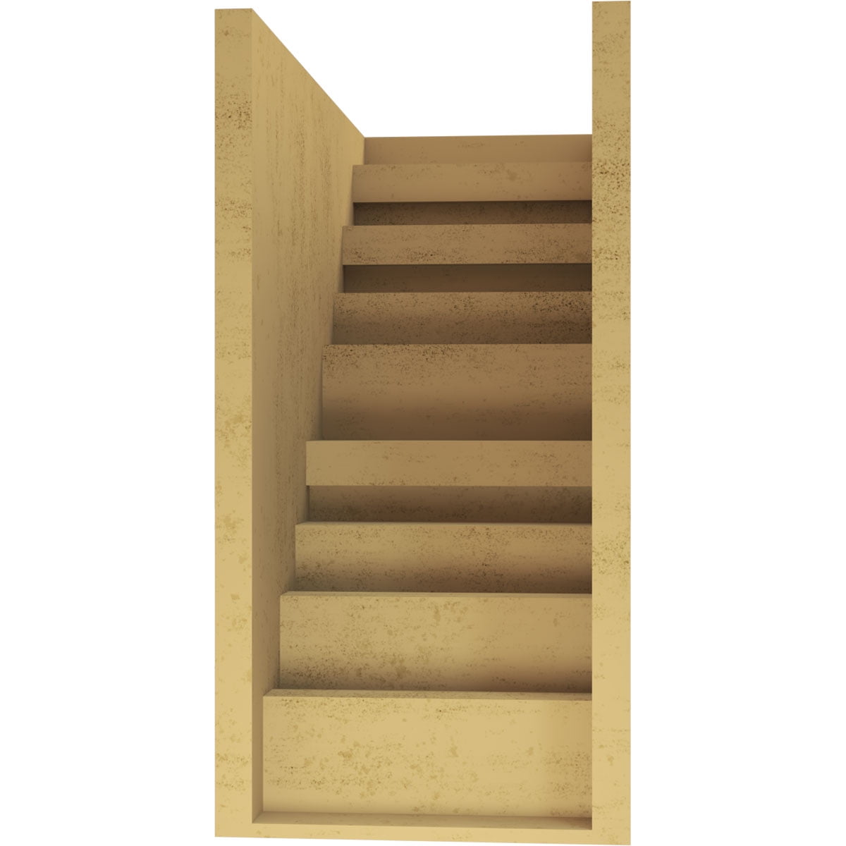 11"W x 22"D x 22"H Classic Landon Rough Cedar Woodgrain TimberThane Corbel, Primed Tan