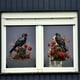 thumbnail image 4 of Adhesivo Floral para Ventana con Diseño de Búho, Pájaros, Niña, Peonía, para Dormitorio, Sala de Estar, Decoración Del Hogar, 4 of 6