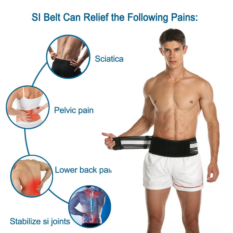 Dainely Belt for Lower Back Hip Pelvic Pain Relief for Women & Men