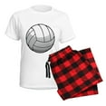 thumbnail image 5 of CafePress - Volleyball Gifts Pajamas - Women's Short Sleeve Print T-Shirt and Pants Light Cotton Pajama Set, 5 of 7