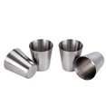 thumbnail image 2 of 8pcs Shot Glasses With Cup Holder, Stainless Steel Schnapps Cups, 30ml, 2 of 3