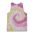 thumbnail image 2 of Colortone Tie-Dye Tank Top Multicolor Men Unisex Size S to 3XL Cotton, 2 of 4